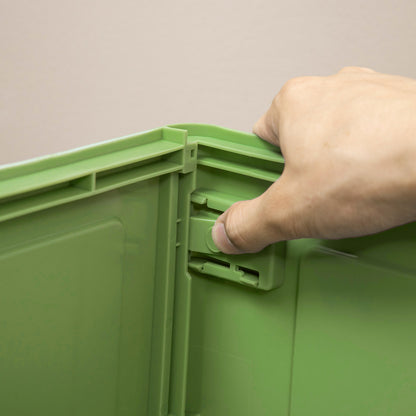 Maison de toilette pour chat pliable double porte battante et supérieure pelle fourni 47,5 x 35,5 x 36,7 cm vert avocat